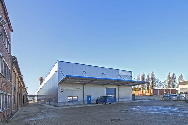 Gewerbehalle Wohlenbergstraße 5 – Außenansicht